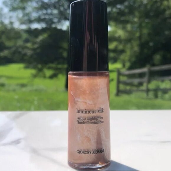 Giorgio Armani Other - “Sunrise”- Giorgio Armani Luminous Silk Acqua Highlighter - Gold Swatched